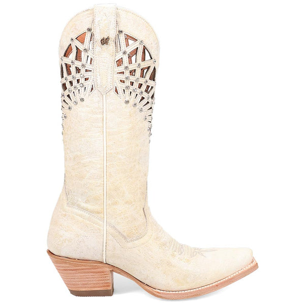 Dan Post Women's Miley Bone Snip Toe Medium Cowboy Boots