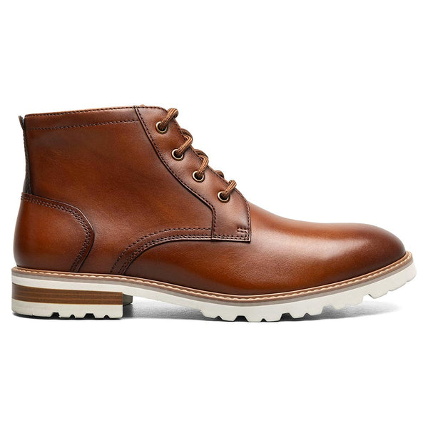 Florsheim Renegade Plain Toe Cognac 4 Eye Boots