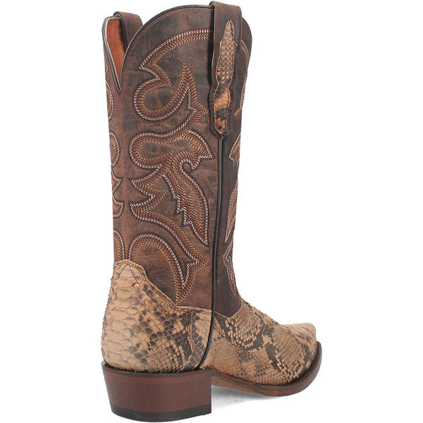 Dan Post Men's Snip Toe Western Exotic Python Boots