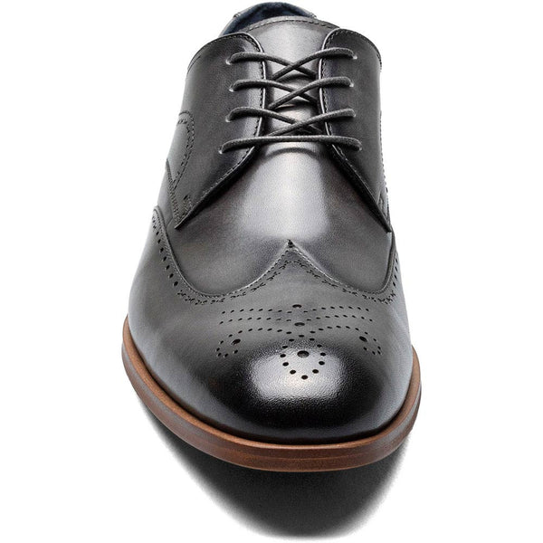 Stacy Adams Gray BRAYDEN Wingtip Oxford Shoes