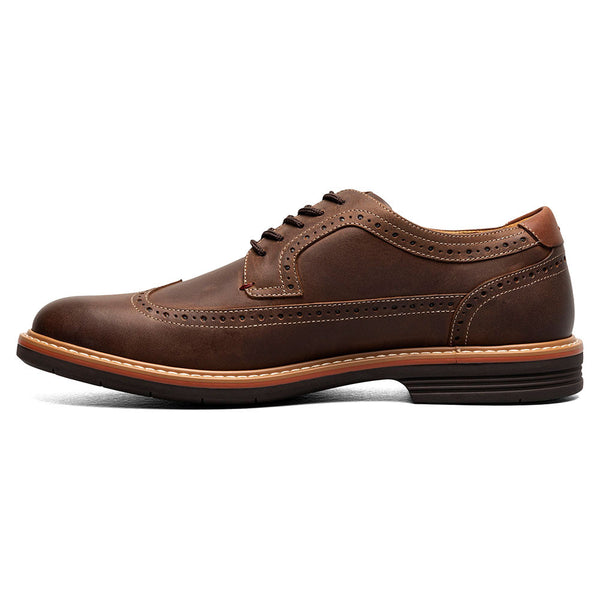 Florsheim Norwalk Wingtip Oxford Men’s Brown Casual Shoes