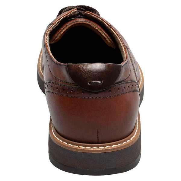 Florsheim Vibe Wingtip Oxford Men’s Casual Cognac Shoes