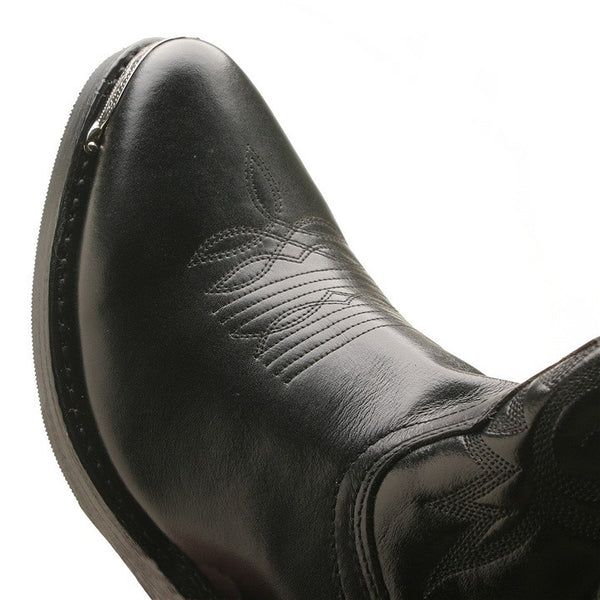 Laredo Black Crazy Horse Leather Boots