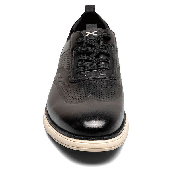 Stacy Adams Edgewood Black Men’s Wingtip Elastic Lace Up Shoes