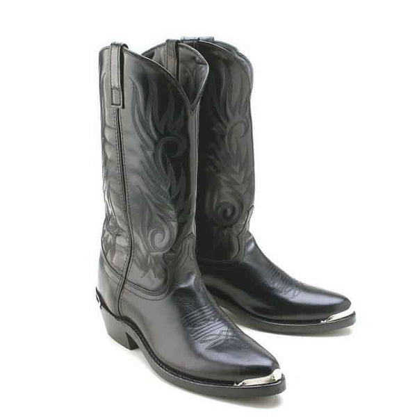 Laredo Black Crazy Horse Leather Boots