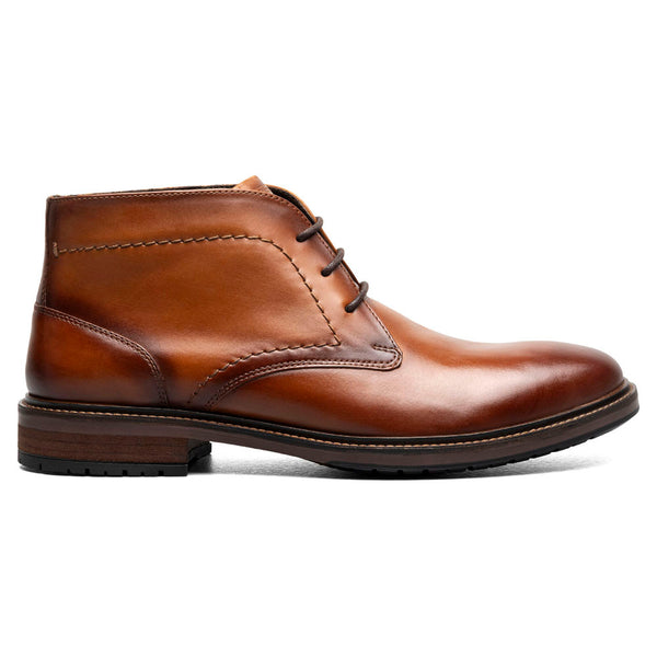 Florsheim Forge Plain Toe Cognac Chukka Boots