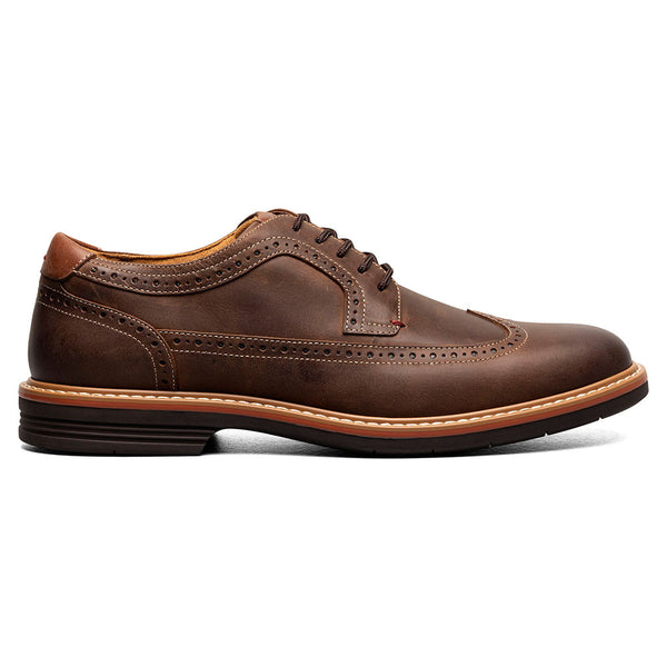 Florsheim Norwalk Wingtip Oxford Men’s Brown Casual Shoes