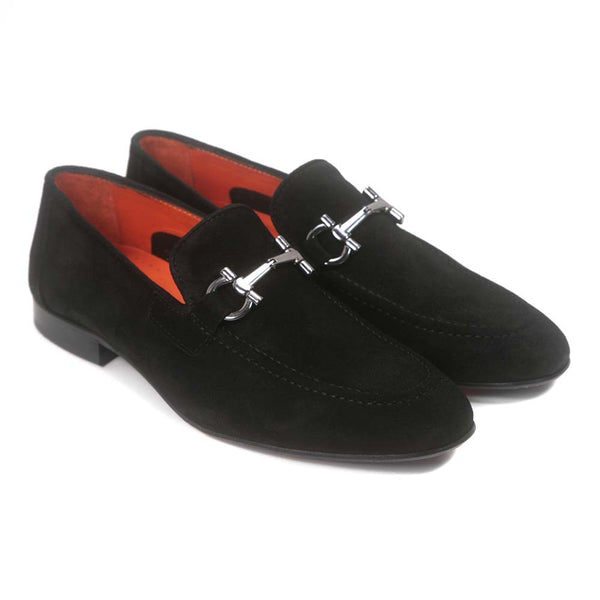 Sigotto Uomo Black Suele Bit Leather Sole Loafer