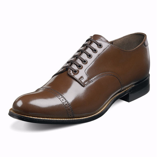 Stacy Adams Madison Brown Cap Toe Oxfords